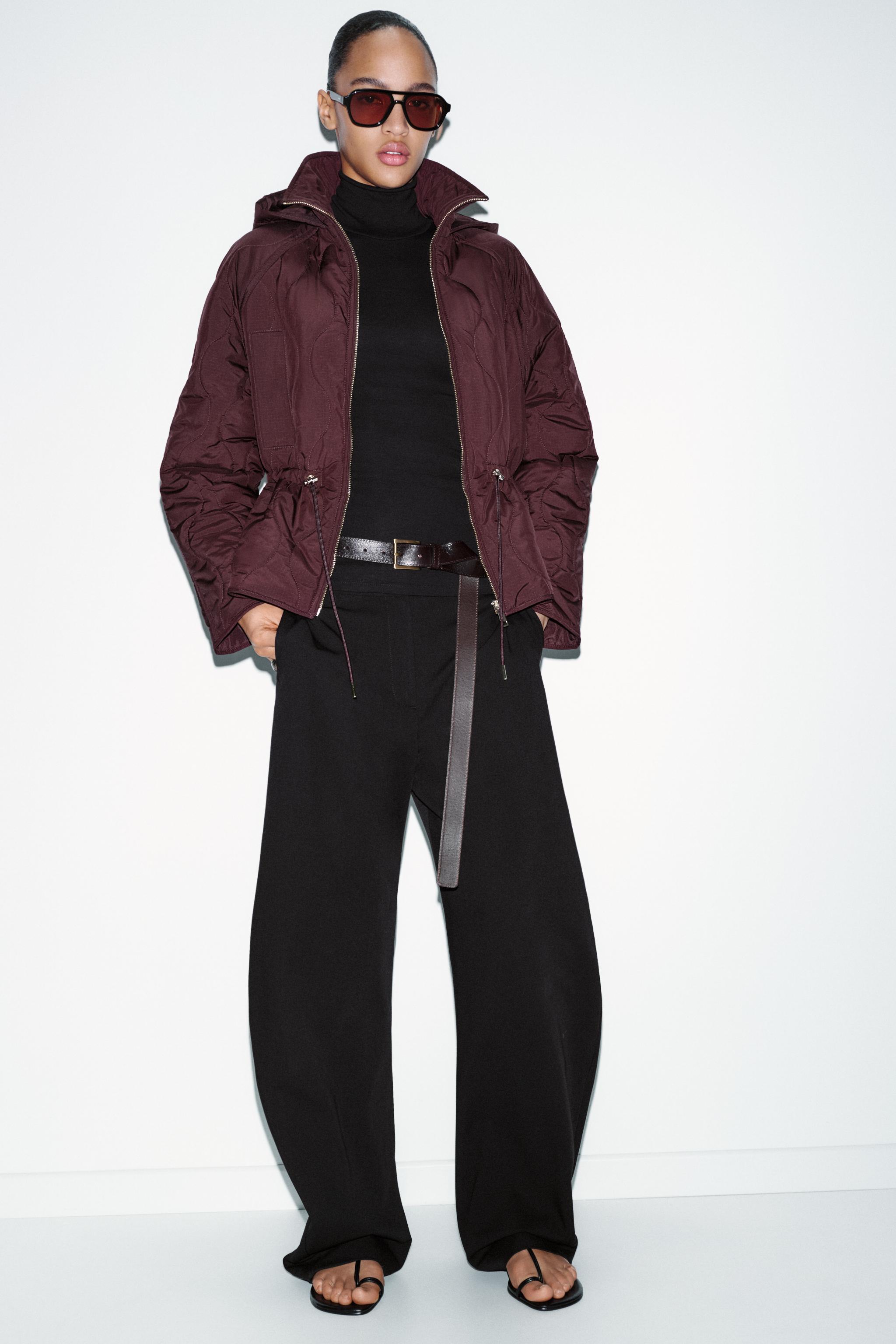 BLOUSON REMBOURRÉ À CAPUCHE